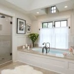 stylish restroom