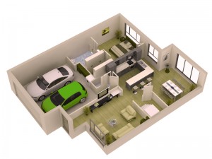 3d home design plan