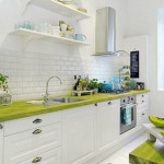 green and white ideas for kitchen