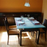 black dining room chairs